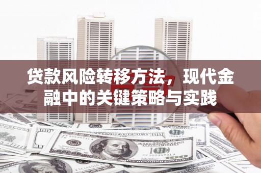 华阴贷款风险转移方法，现代金融中的关键策略与实践