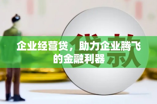 东兴企业经营贷，助力企业腾飞的金融利器
