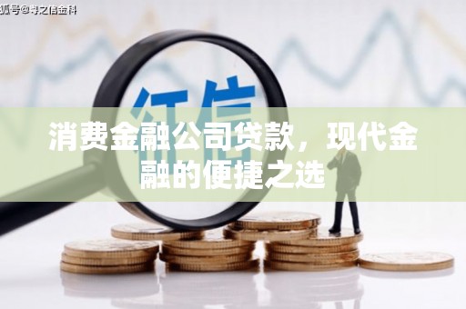 赤坎消费金融公司贷款，现代金融的便捷之选