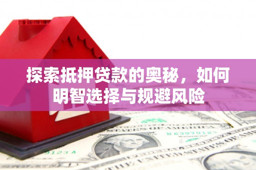芦洲探索抵押贷款的奥秘，如何明智选择与规避风险