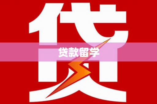 官渡贷款留学