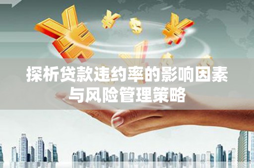 闻喜探析贷款违约率的影响因素与风险管理策略