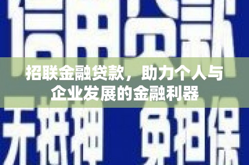 漠河招联金融贷款，助力个人与企业发展的金融利器