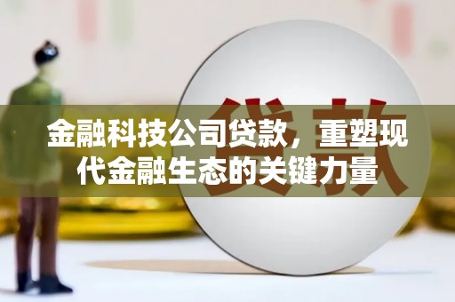 紫金金融科技公司贷款，重塑现代金融生态的关键力量