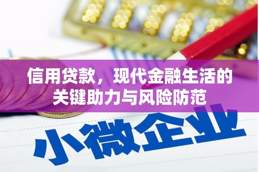 田家庵信用贷款，现代金融生活的关键助力与风险防范