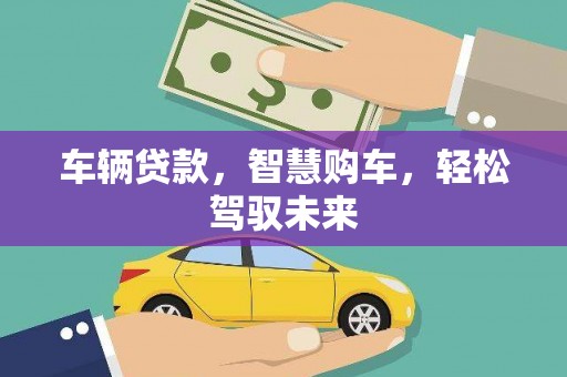 湛江车辆贷款，智慧购车，轻松驾驭未来