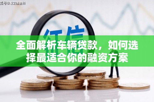 带岭全面解析车辆贷款，如何选择最适合你的融资方案